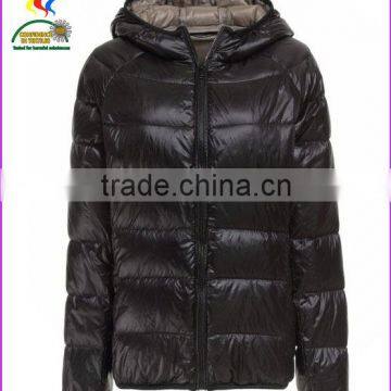 90/10 black down jackets women with hood