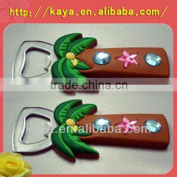 Cute & fashion rubber bottle opener