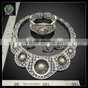 Hot Sale Fashion Necklace Earrings RingJewelry Set, Quality Choice photo-2