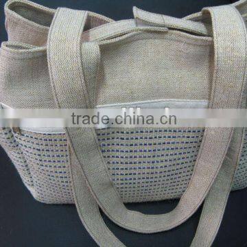 Jute tote bag for women