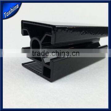 Aluminum Black Powder Coated Extrusion Profile for Industry Console,work Table photo-6