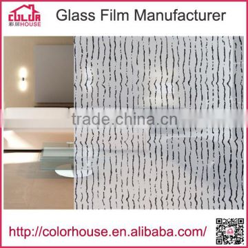 Glass door or window stained office decoration film