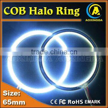 Automotive headlight cob halo lights