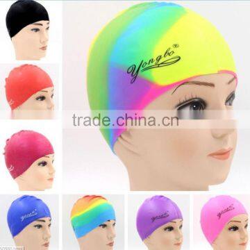 Cheap custom silicone swim cap