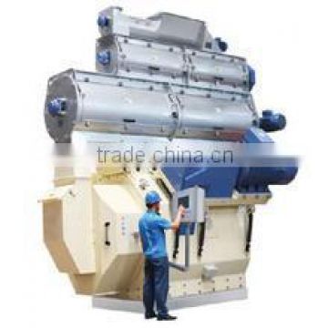 Flat Die floating feed pellet Mill