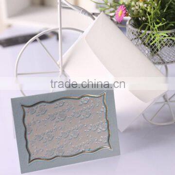 2015vTOP QUALITY Foldable Customized Flower Wedding Invitation Card photo-2