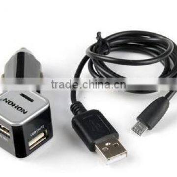 universal custom usb car chargerColor Blocking for samsung