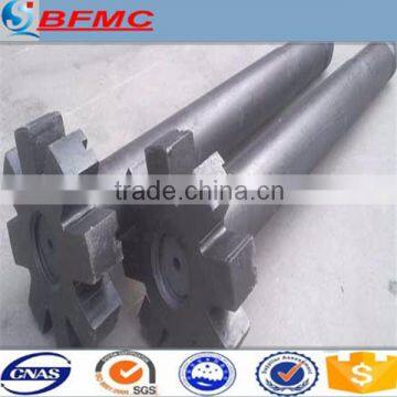 CE aluminum high purity graphite rotor and shaft for degassing