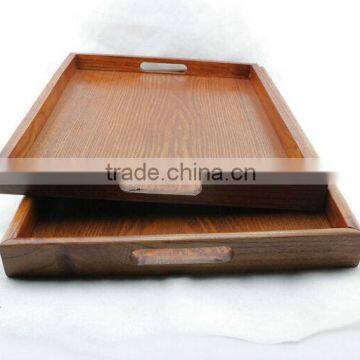 Korean food tray Wooden tray