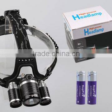 IP67 Waterproof Headlamp Rechargeable Head Light High Power Led Headlight Miner Lamp Moving Emergency Flashlight Head photo-2