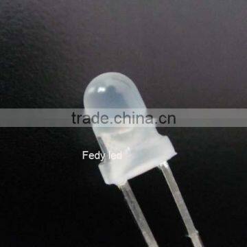 High quality 3mm round diffused White led