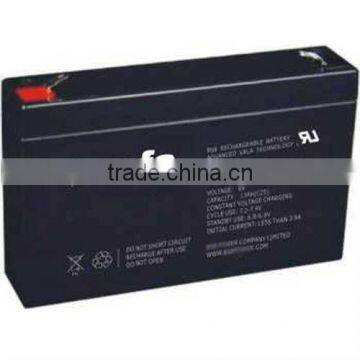 6v acid battery 13.2ah high rate 6volt battery plus