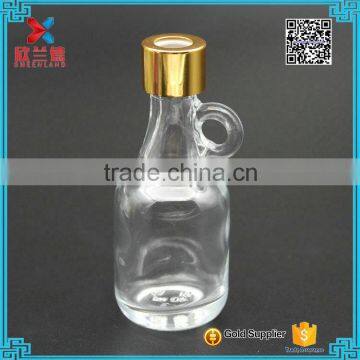 wholesale wine shaped glass artware decorative glass craft set glass gifts