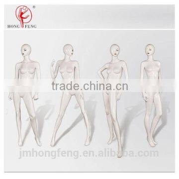 2015 hongfeng new style with makeup head female mannequins(FRP)