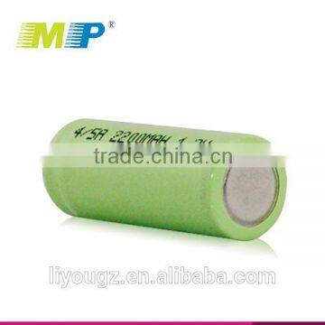 Wholesale industrial battery 4/5A 1.2 V 2200 mah NI-MH rechargeable battery