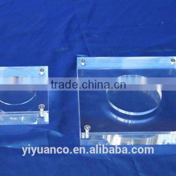 Wavelike Clear Acrylic Photo Frame / Plexiglass Picture Frame photo-2