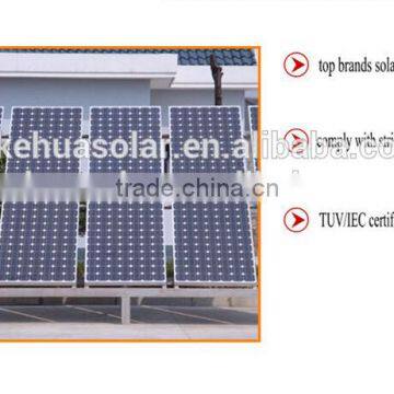 High efficiency monocrystalline 150w 18v solar panels for completive solar system