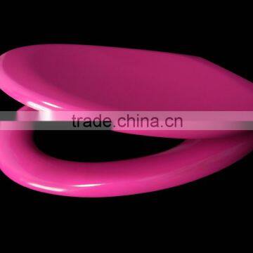 Custom Glitter Family Colored Round Soft Urea Toilet Seat photo-4