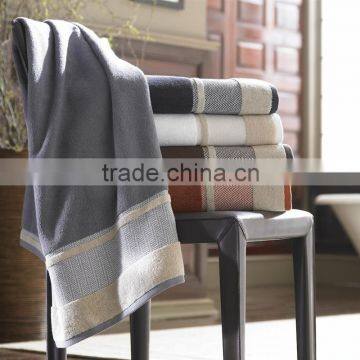 100% cotton Savile Collection jacquard towel