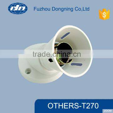 Lamp Holder, E14 Socket Ceramic Lampholder, Porcelain Bulb Holder T270