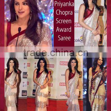 Piggy Chops Screen Award Saree