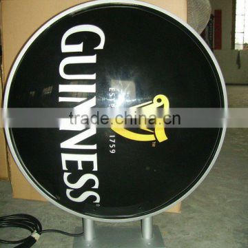 Guinness Acrylic Outdoor Light Box Signs