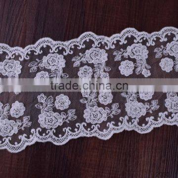 new mesh embroidery lace trim for women dress