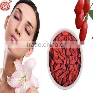 China certified organic goji berry in dried fruit good for woman skin