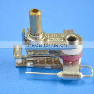 adjustable iron bimetallic thermostat