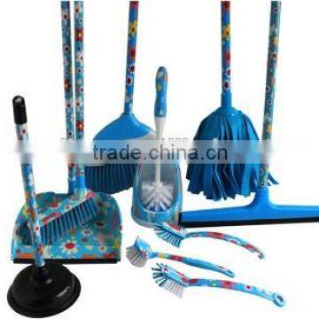 Colorful and Printed Houseware Cleaning Series Including Brush,Toilet Brust Set,Mop,Broom photo-3