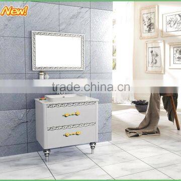 2015 modern stainless steel bathroom cabinet