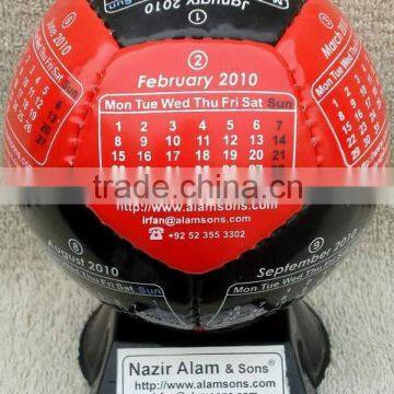 High Quality Promotional ball / soccer ball / mini football Calendar ball