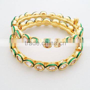 Kundan Bangles