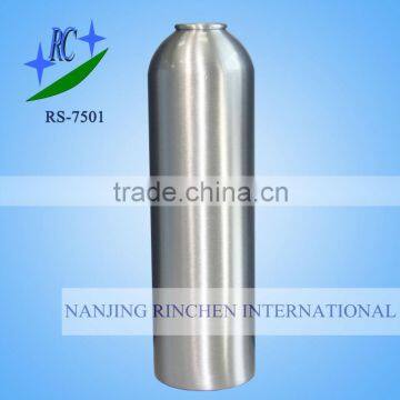 Aerosol cans 750ml in silver