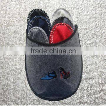 Felt Gaste slippers set felt guest slipper sets,slipper holder                        
                                                Quality Choice