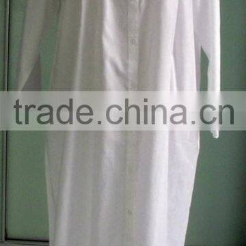 White cotton nighty