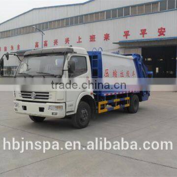 Best 8cbm dongfeng compressing garbage truck