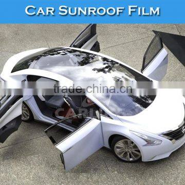 Newest!!! SINO Glossy Black Sunroof Vinyl Stickers For Car Decoration