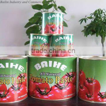 Canned Tomato Paste 800g,sweet Taste,brix28%-30%,red Colour photo-5