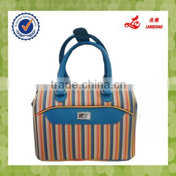 2013 fashion Blue Fashionable Beautiful Lady Handbag