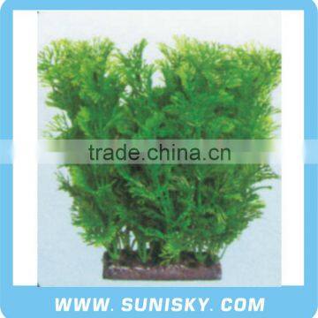 Colorful Plastic Aquarium Plant for Fish Tank