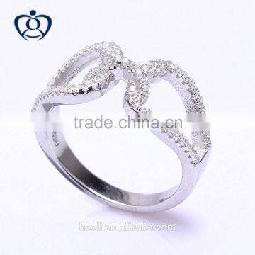 Latest Gold Finger Ring Designs for Girls Fashion sterling silver Ring