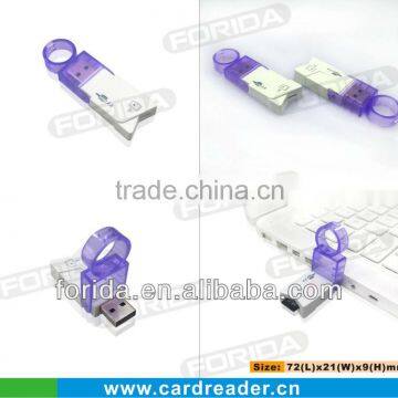 usb single TF memory card reader