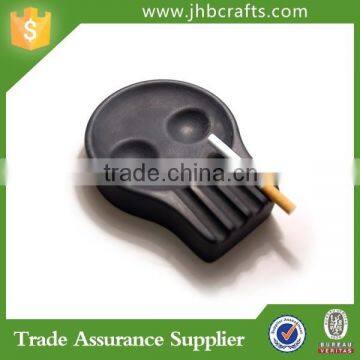 White Oil Painting Pocket Ashtray Home Decoration photo-5