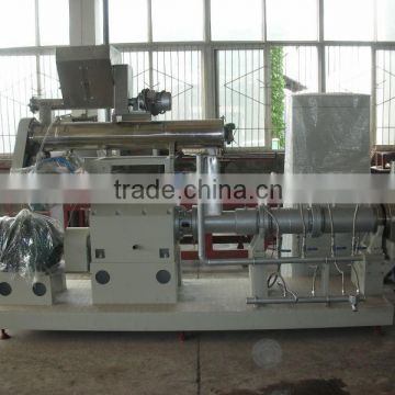 Fish feed twin screw extruder