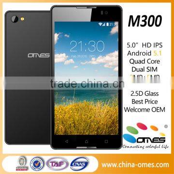 M300 Low price 3G 5 inch new china mobile android dual sim