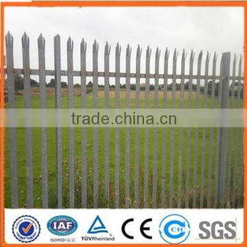 High quality durable hot-dipped steel bar fence(ISO9001,SGS certificate)