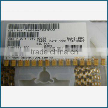 Capacitors T495D226K035ATE300 D 22UF 35V NEW