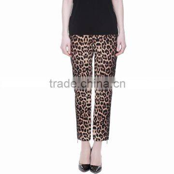 Women Sexy Leopard Pattern All Seasons Casual Skinny Leggings Tight Pants OEM Type Supplier From Guangzhou Factory