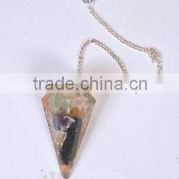 Orgone Chakra Pendulum : Wholesale Orgonite Chakra Pendulum